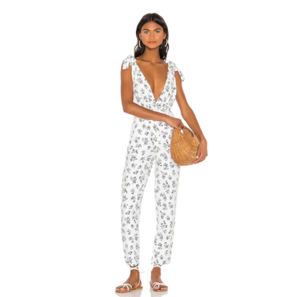 LPA Shoulder Tie Jumpsuit